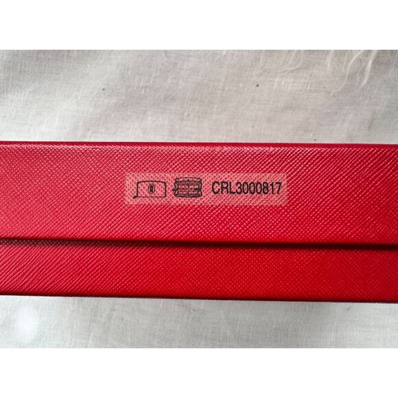 Cartier Red Monogram Leather Long‎ Wallet With Snap Closure - Picture 16 of 16